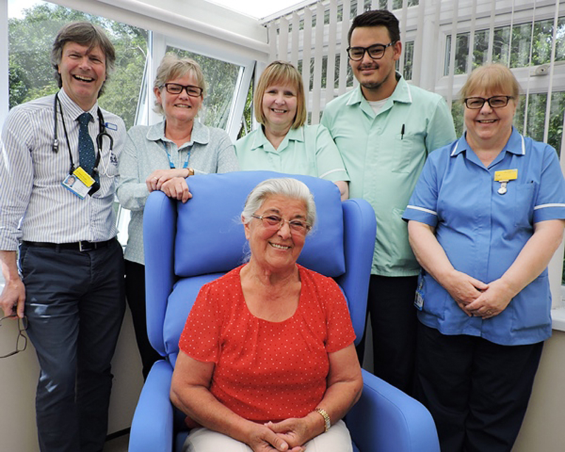 ABSEILING AT 80 FOR ISLE OF WIGHT RHEUMATOLOGY PATIENTS