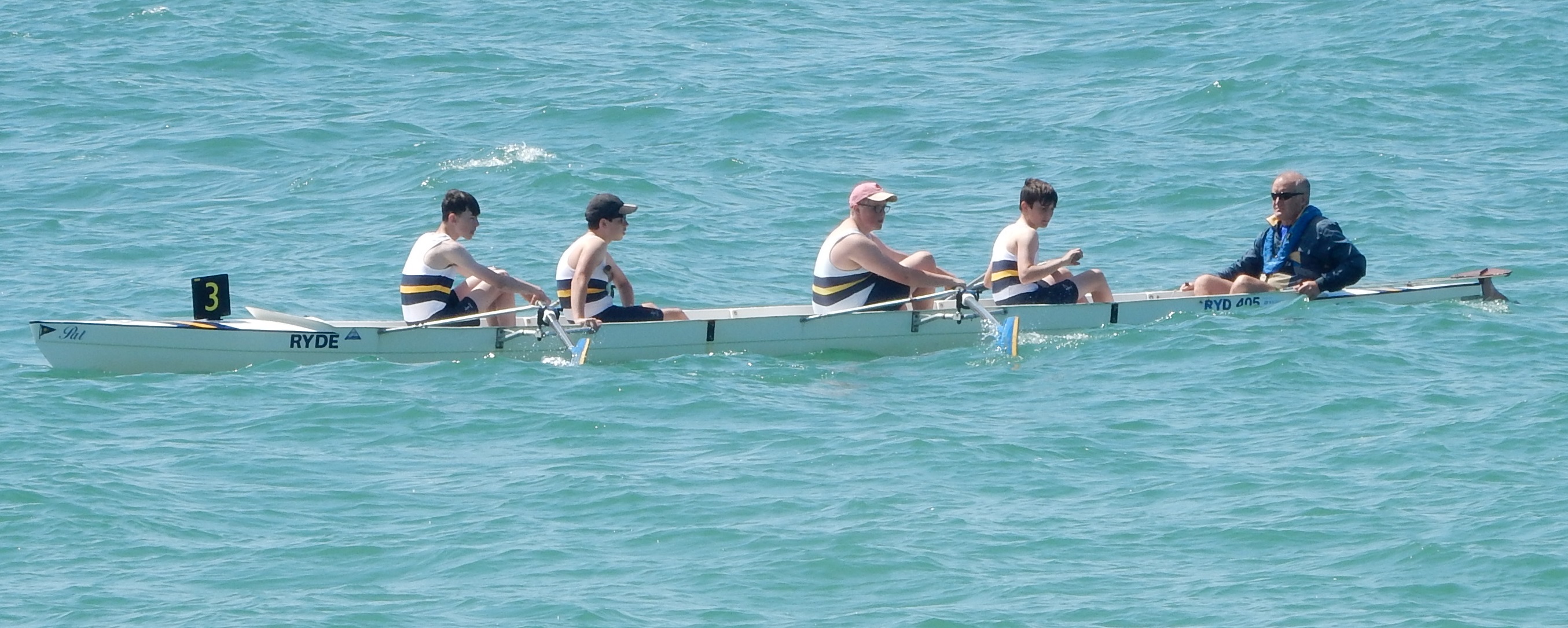 RYDE ROWING TEAMS COMPETE AT SOUTHSEA REGATTA