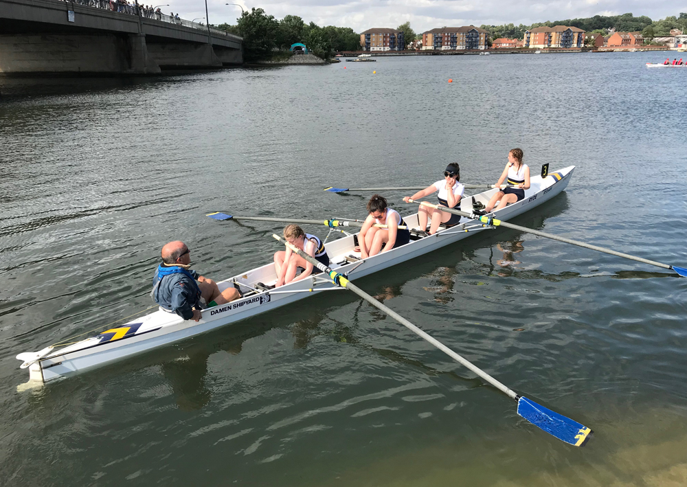 CLOSE ACTION ON THE WATER FOR RYDE AT COALPORTERS REGATTA