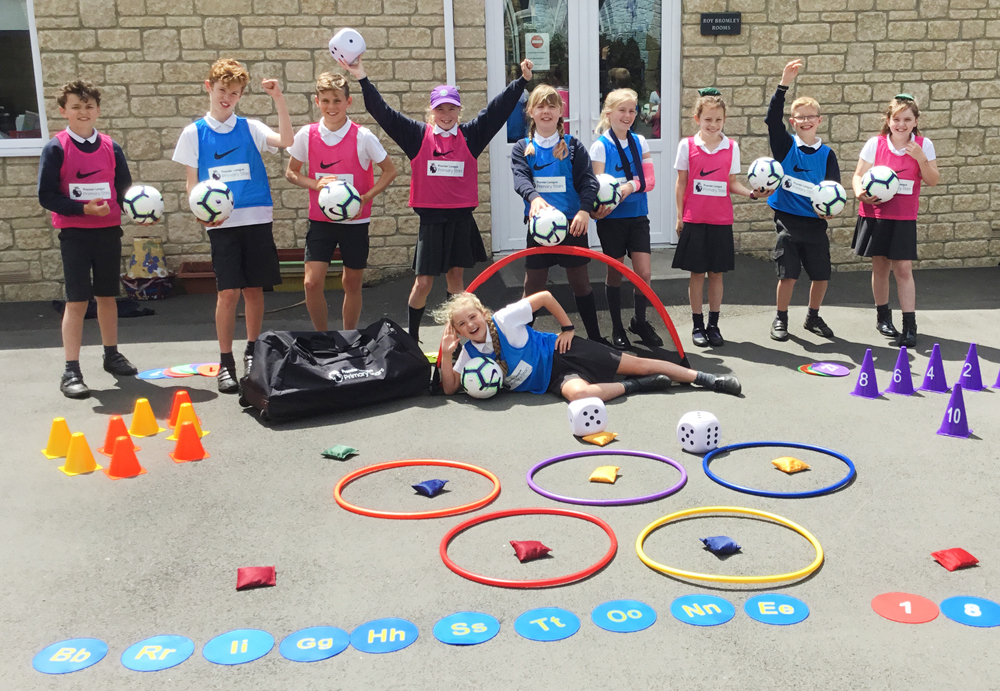 BRIGHSTONE PRIMARY AWARDED NEW SPORTS EQUIPMENT