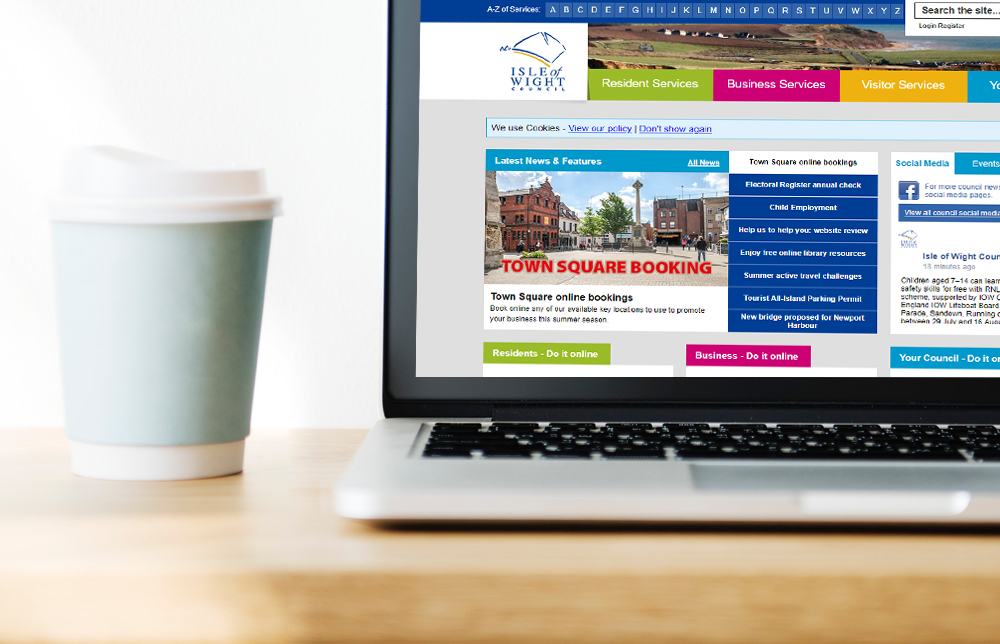 COUNCIL SEEKS VIEWS OF RESIDENTS AHEAD OF WEBSITE CHANGES