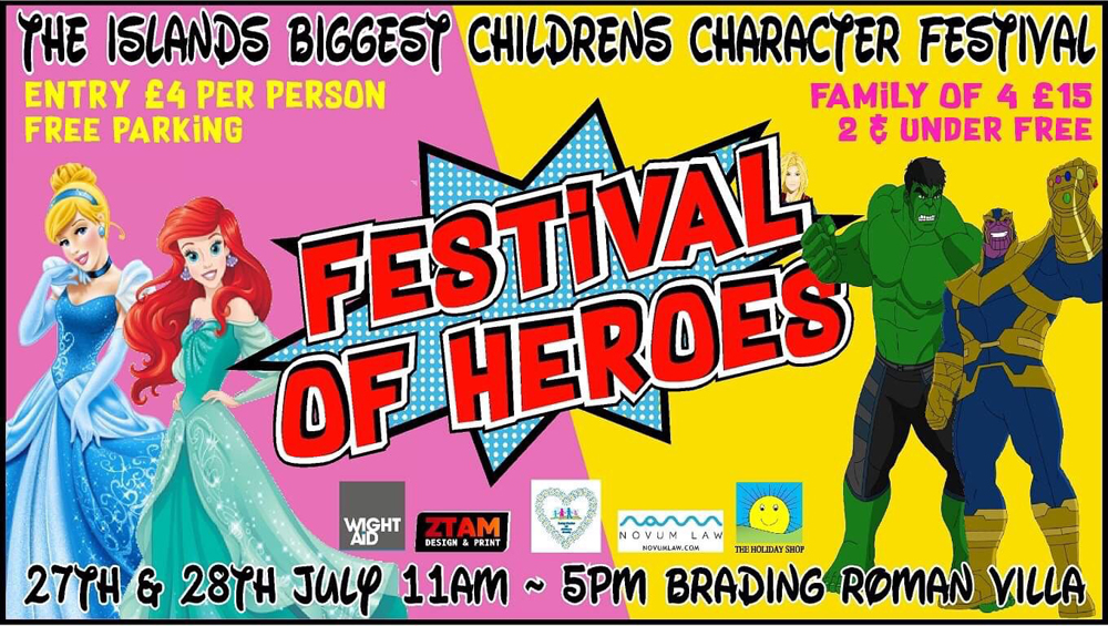 FESTIVAL OF HEROES CHILDREN’S EVENT BACK FOR 2019