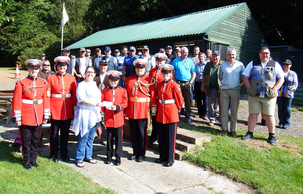 GUN CLUB’S ANNUAL CHARITY SHOOT RAISES £1,100 FOR LOCAL BAND