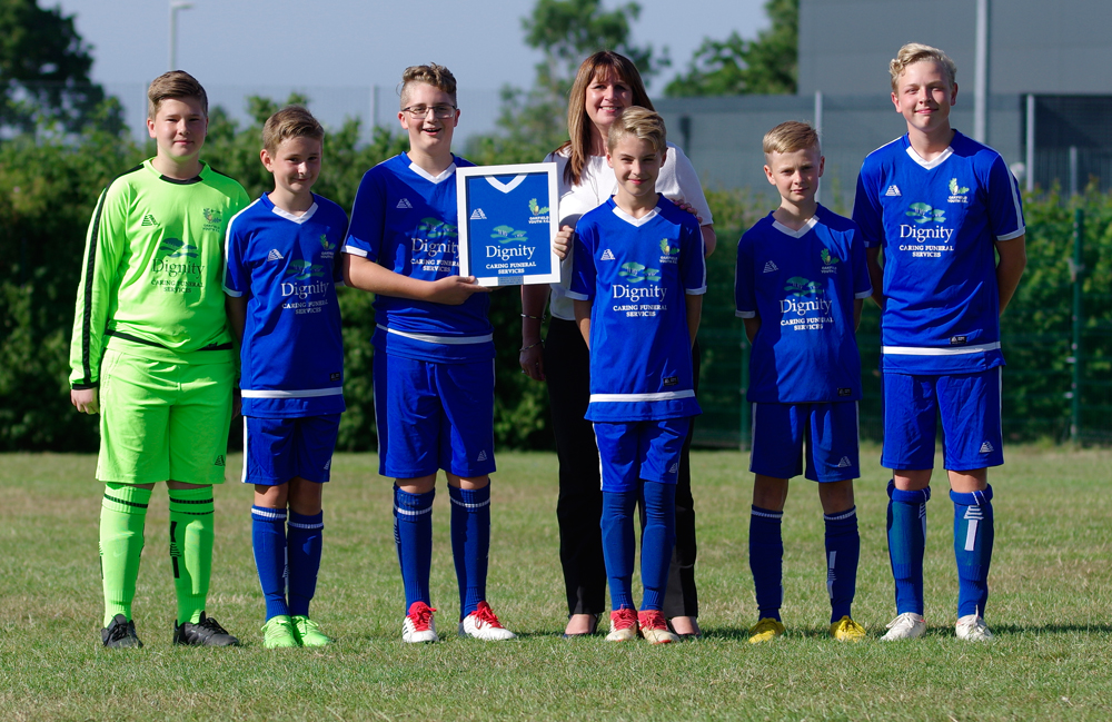YOUTH FOOTBALL CLUB THANK SPONSOR FOR CONTINUED SUPPORT