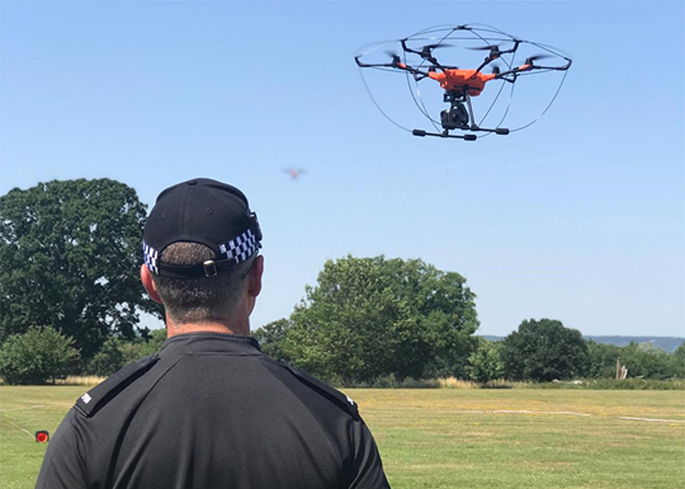 POLICE TO LAUNCH DRONE TRIAL ACROSS HAMPSHIRE AND THE THAMES VALLEY
