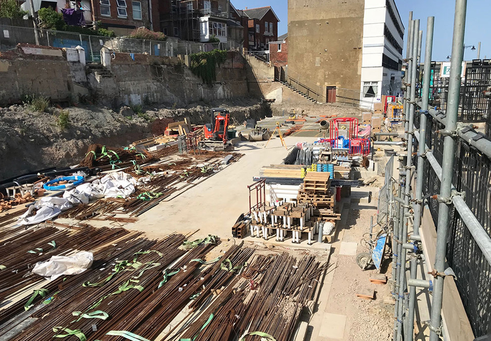 CONSTRUCTION OF SANDOWN’S BRAND NEW PREMIER INN PROGRESSES