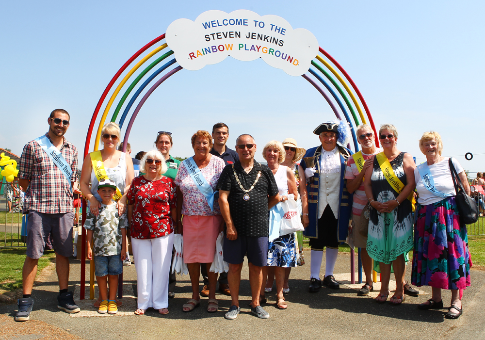 SANDOWN’S STEVEN JENKINS RAINBOW PLAYGROUND OFFICIALLY RE-OPENED