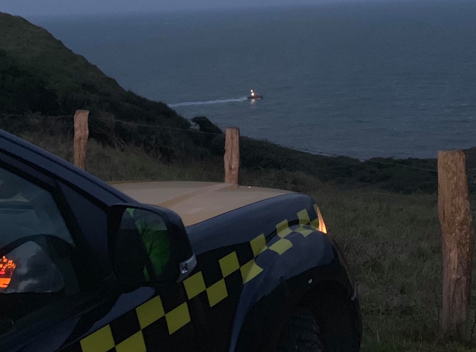 MAYDAY ALERT OFF ST CATHERINE’S POINT