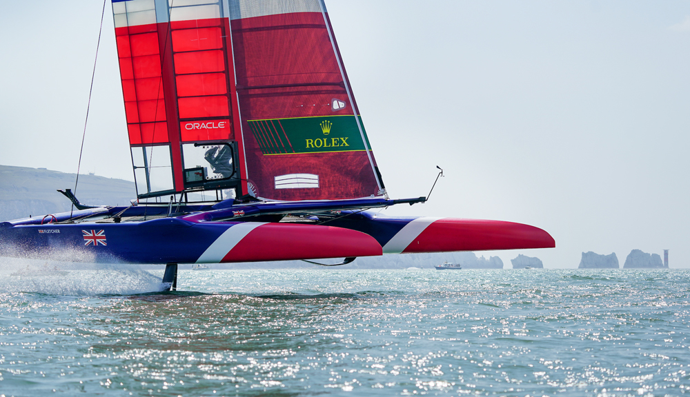 GREAT BRITAIN SAILGP TEAM BREAK 50-KNOT RECORD OFF THE ISLE OF WIGHT