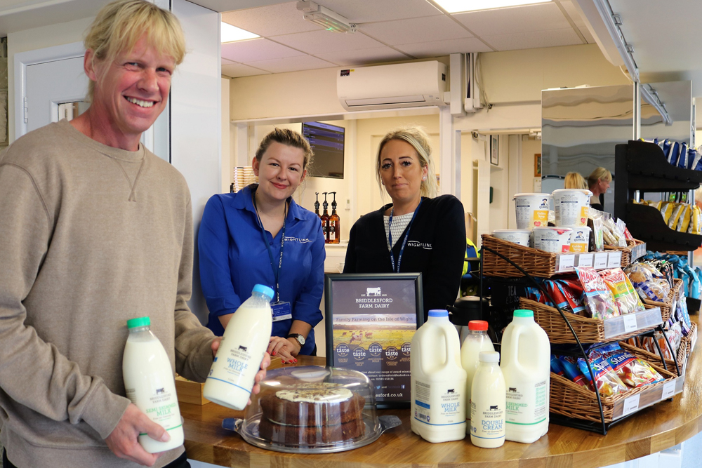 WIGHTLINK SHOWCASES ISLAND PRODUCE IN THE NEW CASTLE CAFÉ AT YARMOUTH