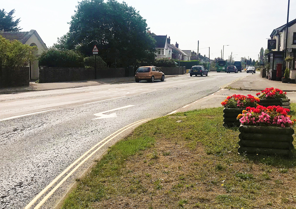 SECTION OF BUSY NEWPORT TO COWES ROAD TO BE UPGRADED