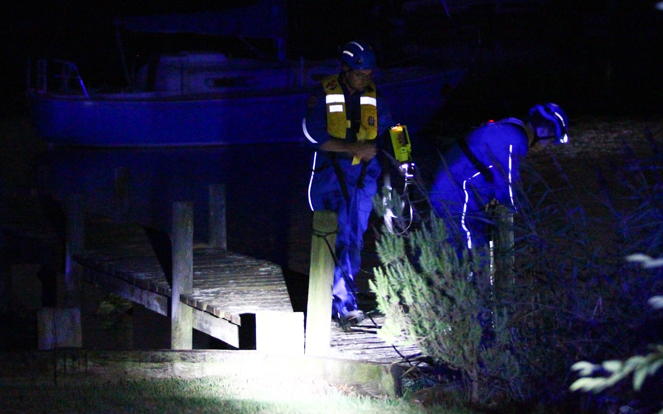 COASTGUARD AND LIFEBOAT IN WOOTTON CREEK SEARCH