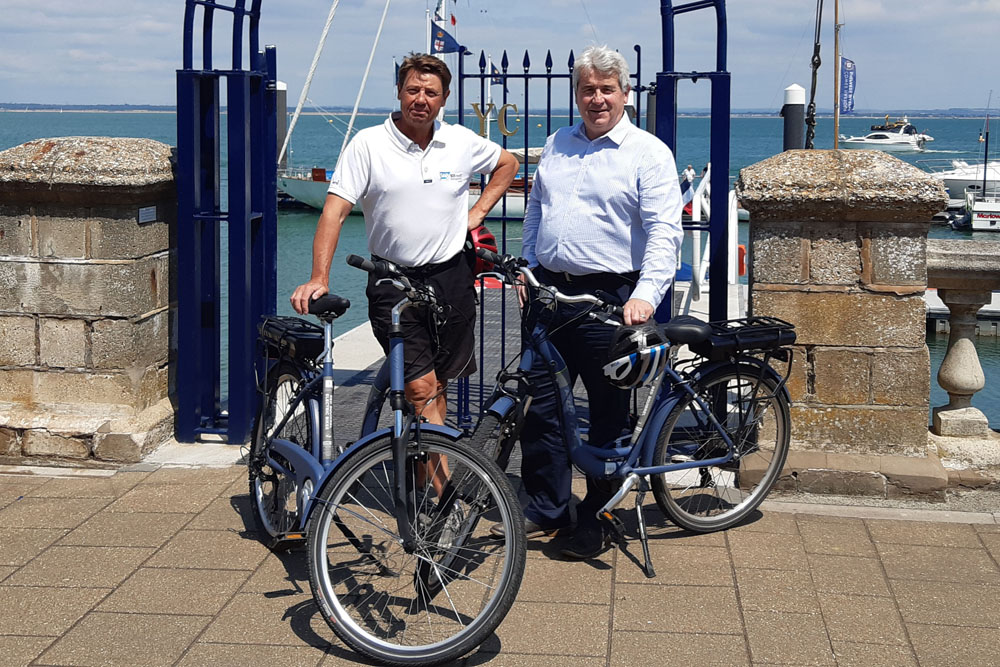 VISIT ISLE OF WIGHT HELPS COWES WEEK SPREAD SUSTAINABILITY MESSAGE