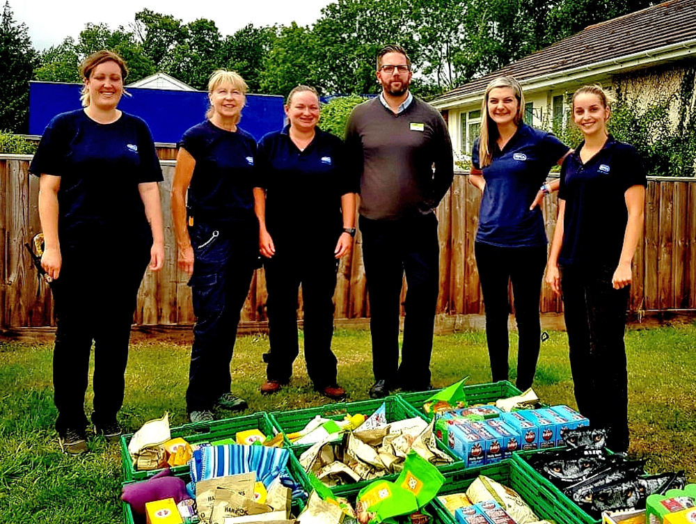 STORES COME TOGETHER TO MAKE DOGGIE DONATIONS FOLLOWING APPEAL