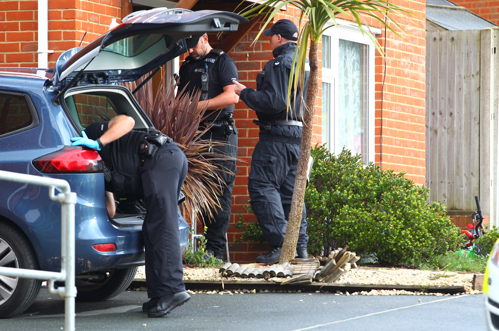 MAN ARRESTED AFTER MORNING RAID ON FAMILY HOME IN NEWPORT