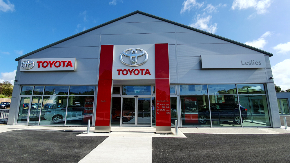 SAY HELLO TO LESLIES’ NEW TOYOTA SHOWROOM AT BLACKWATER