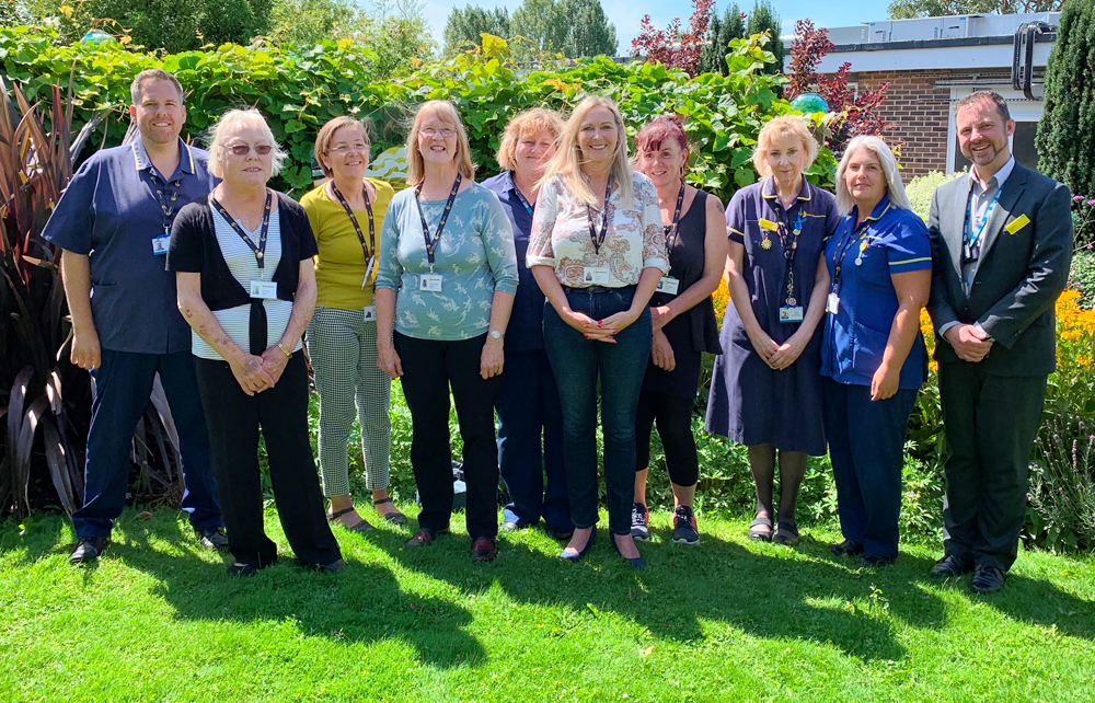 MOUNTBATTEN TRAINED VOLUNTEERS TO SUPPORT DYING PATIENTS AT ST MARY’S