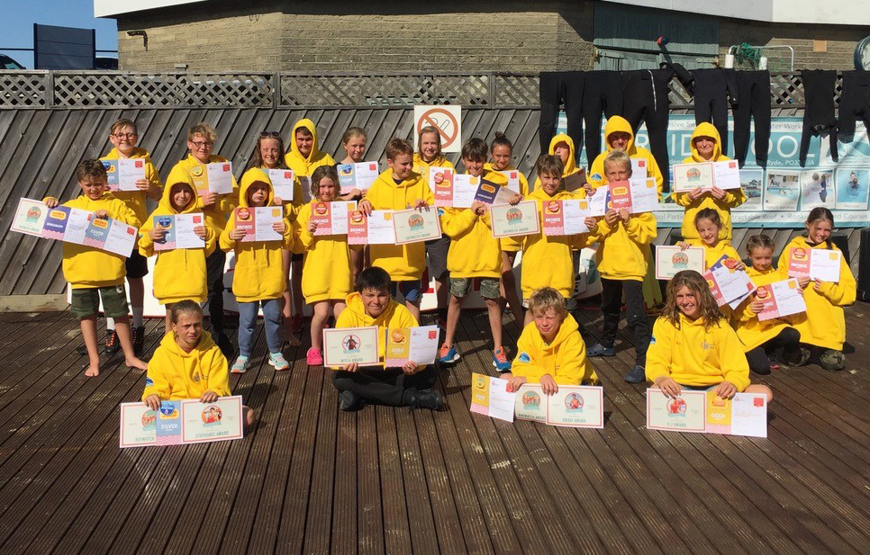 FUTURE LIFEGUARDS DEVELOP SKILLS DURING ISLE OF WIGHT ROOKIES WEEK