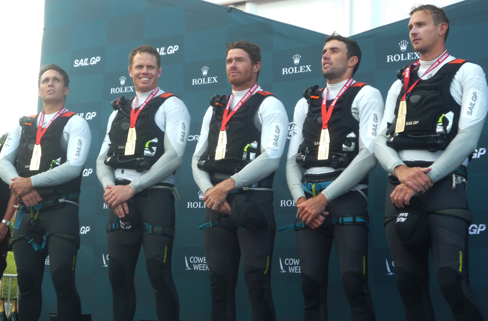 AUSSIES RULE THE WAVES AT COWES SAILGP