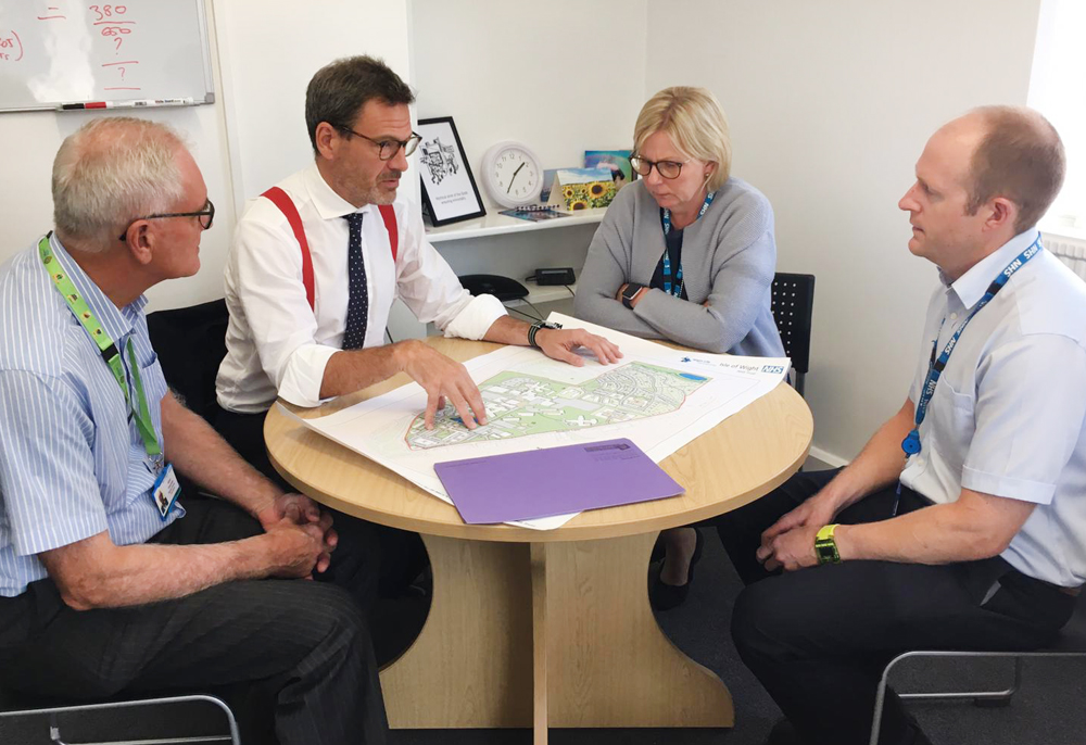 MP WELCOMES MULTI-MILLION POUND INVESTMENT IN HEALTHCARE FOR ISLANDERS