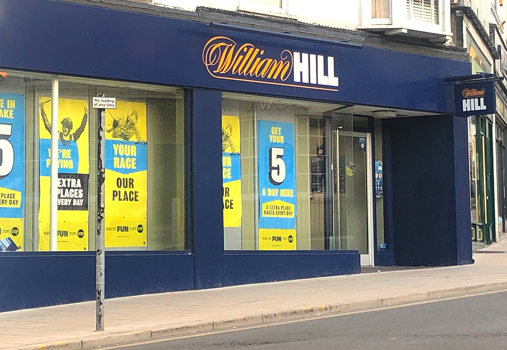 WILLIAM HILL TO CLOSE RYDE BETTING SHOP TOMORROW