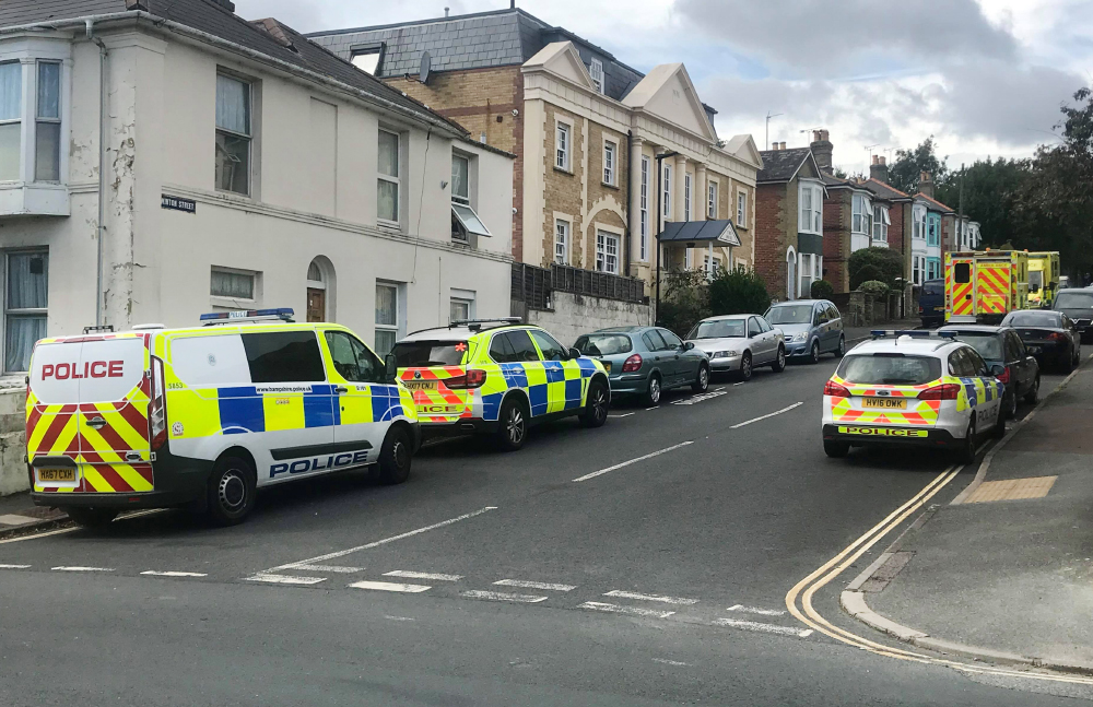WOMAN RUSHED TO HOSPITAL UNDER POLICE ESCORT AFTER SUSPECTED OVERDOSE