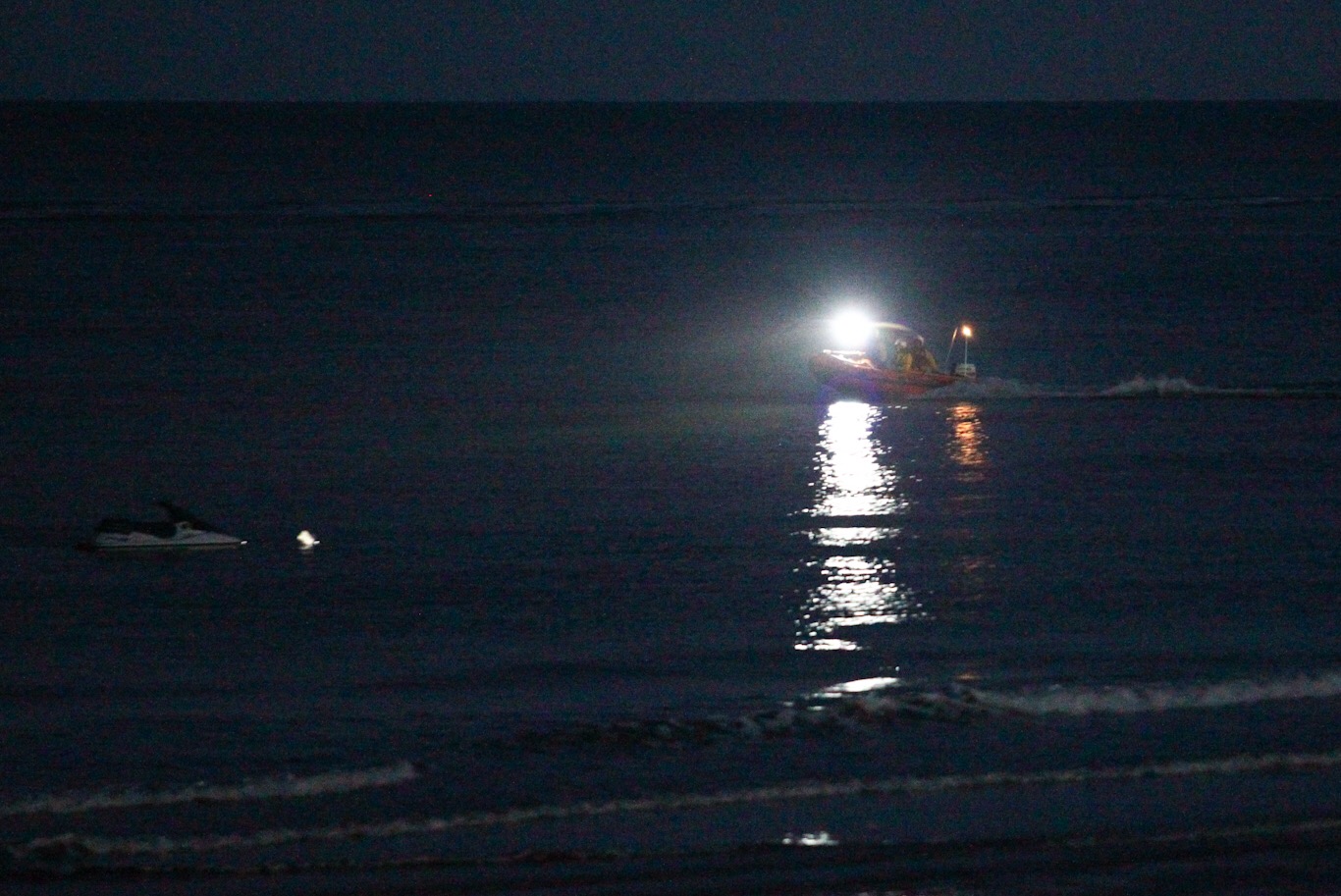 LIFEBOATS AND COASTGUARD TASKED AFTER JET SKI DISCOVERY