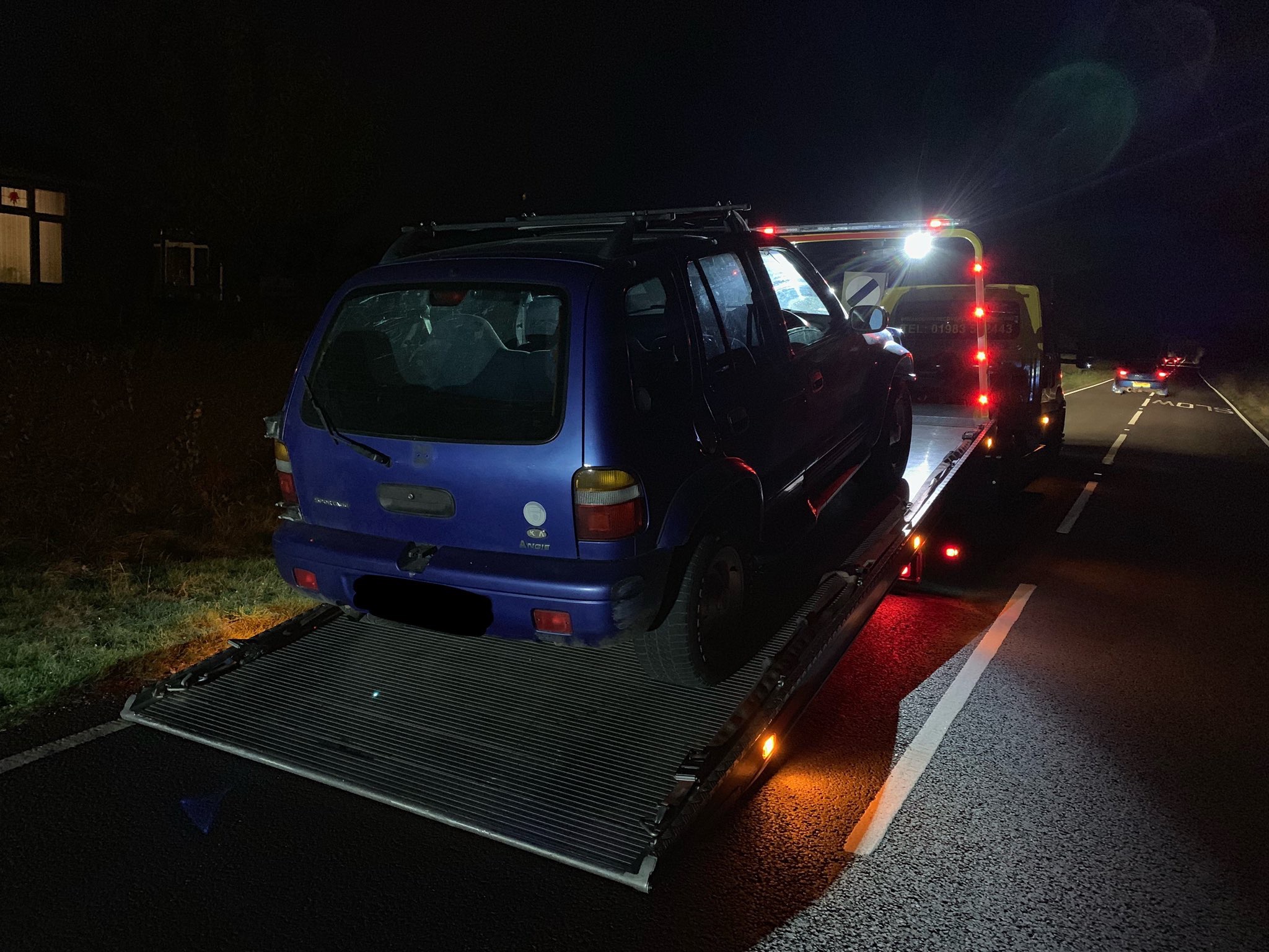 VEHICLE WITHOUT MOT OR TAX FOR 3 YEARS SEIZED