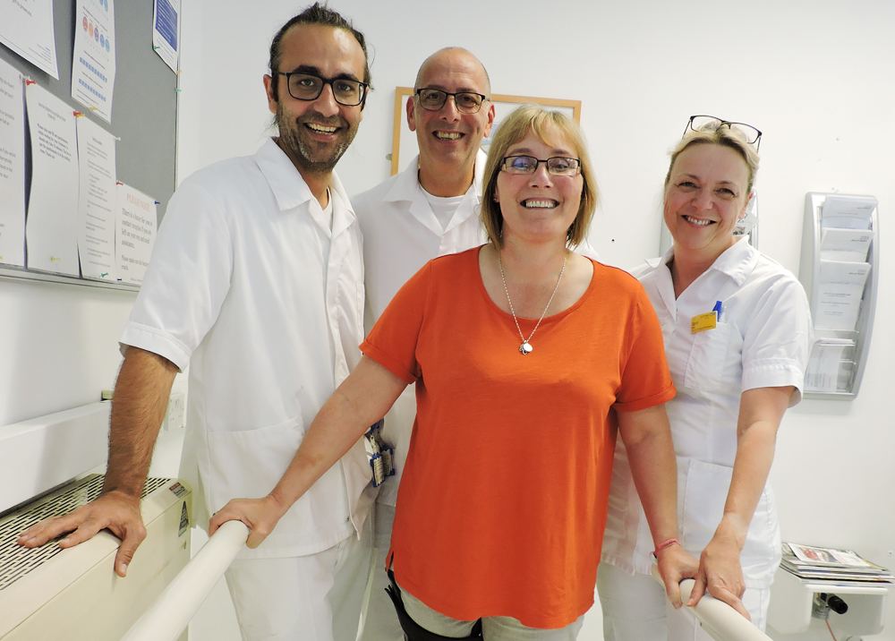 QUALITY OF LIFE IMPROVED THANKS TO ST MARY’S ORTHOTICS STAFF