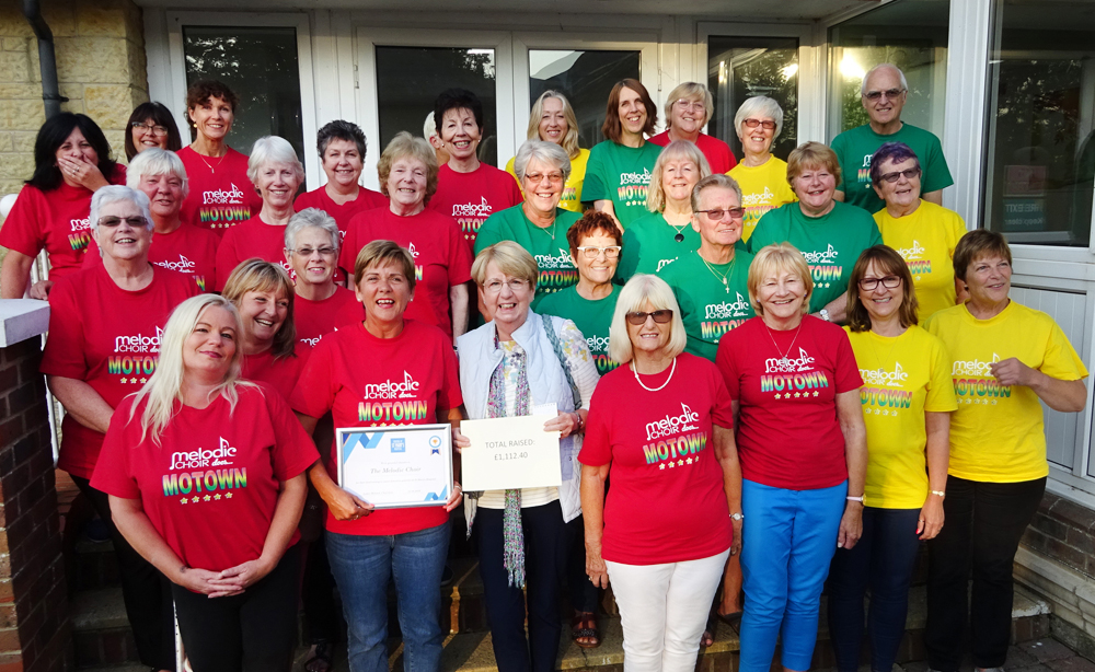 HOSPITAL CHARITY HAS SOMETHING TO SING ABOUT THANKS TO DONATION