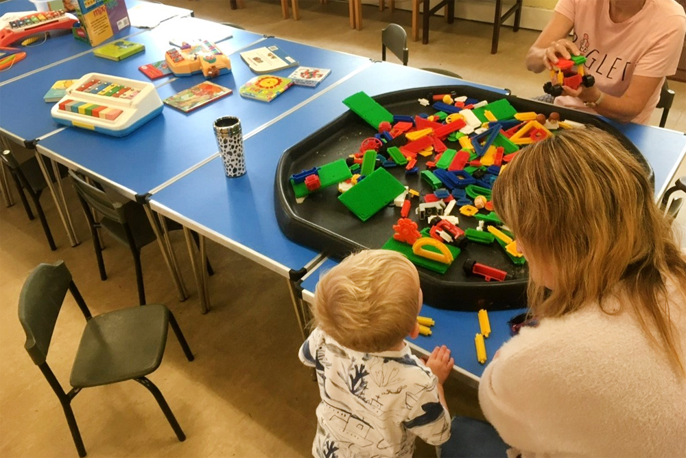DONATION MADE TO NEWPORT MOTHER AND TODDLER GROUP