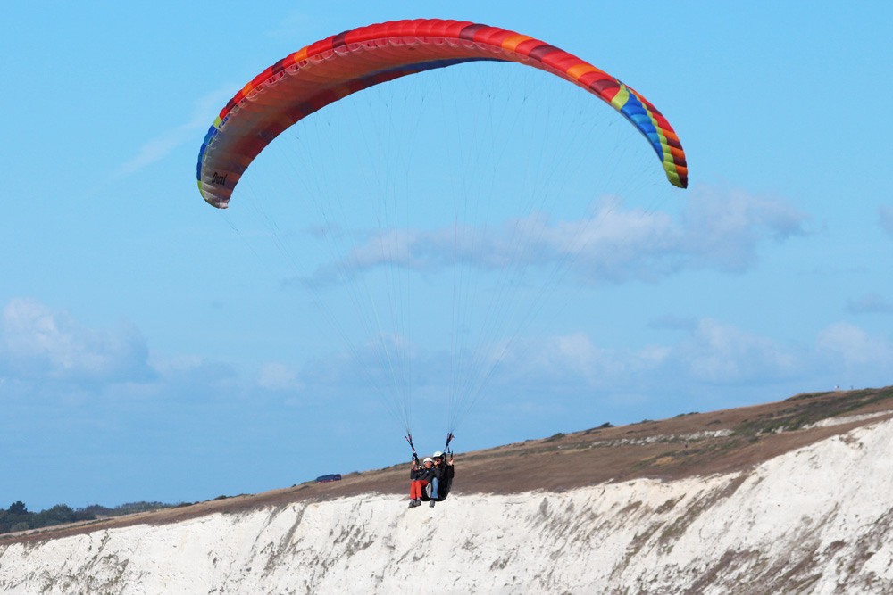 86-YEAR-OLD MARY GOES PARAGLIDING FOR CHARITY