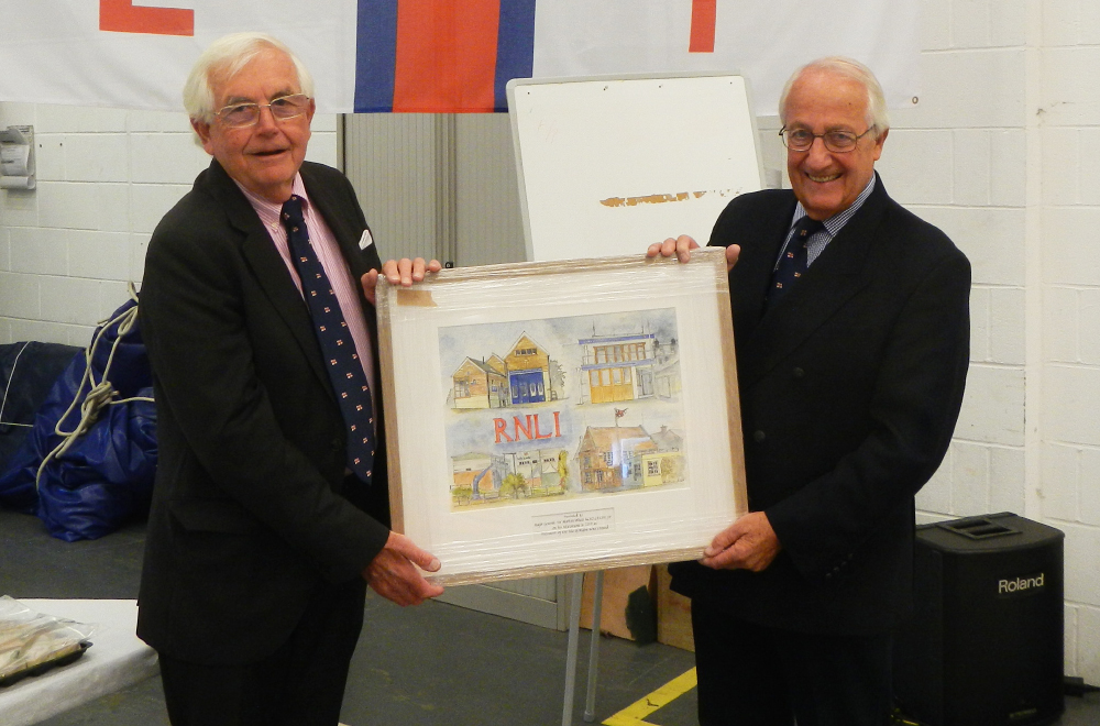 PRESIDENT OF THE ISLE OF WIGHT LIFEBOAT BOARD RETIRES