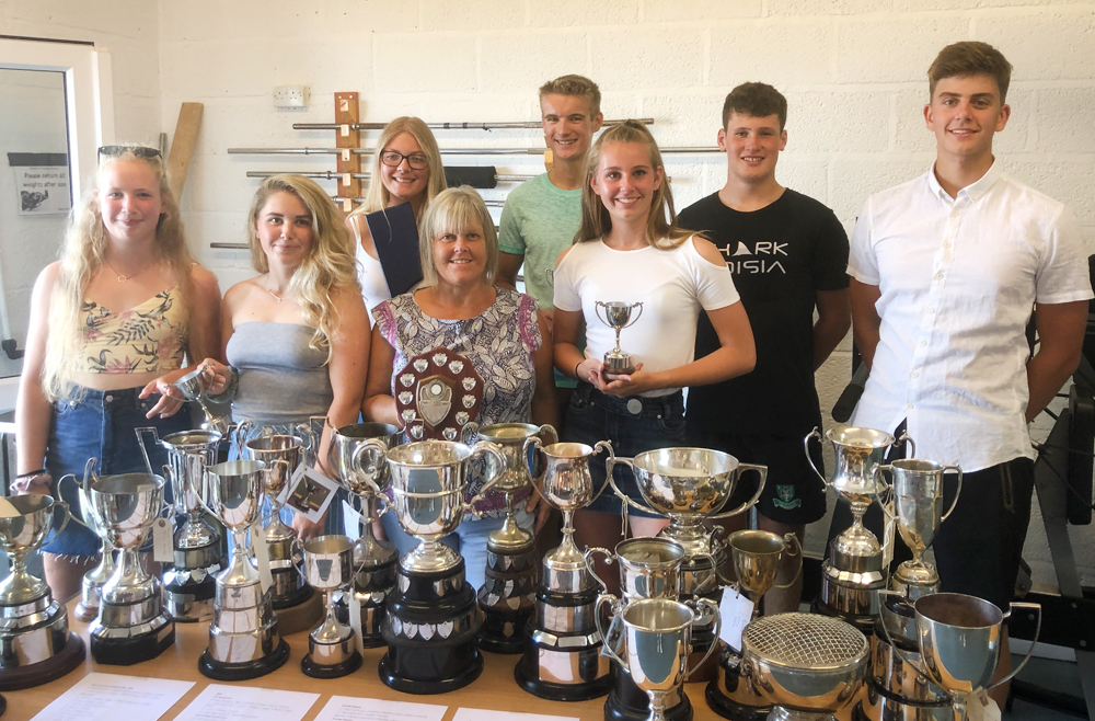 SEASON SUCCESS CELEBRATED AT SHANKLIN SANDOWN ROWING CLUB