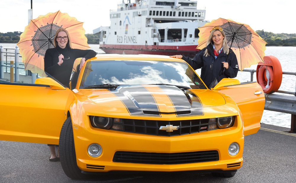 RED FUNNEL SUPPORTS MOUNTBATTEN’S GO YELLOW DAY