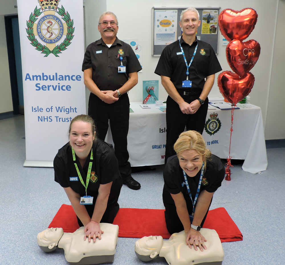 RESTART A HEART DAY A HUGE SUCCESS FOR THE ISLE OF WIGHT