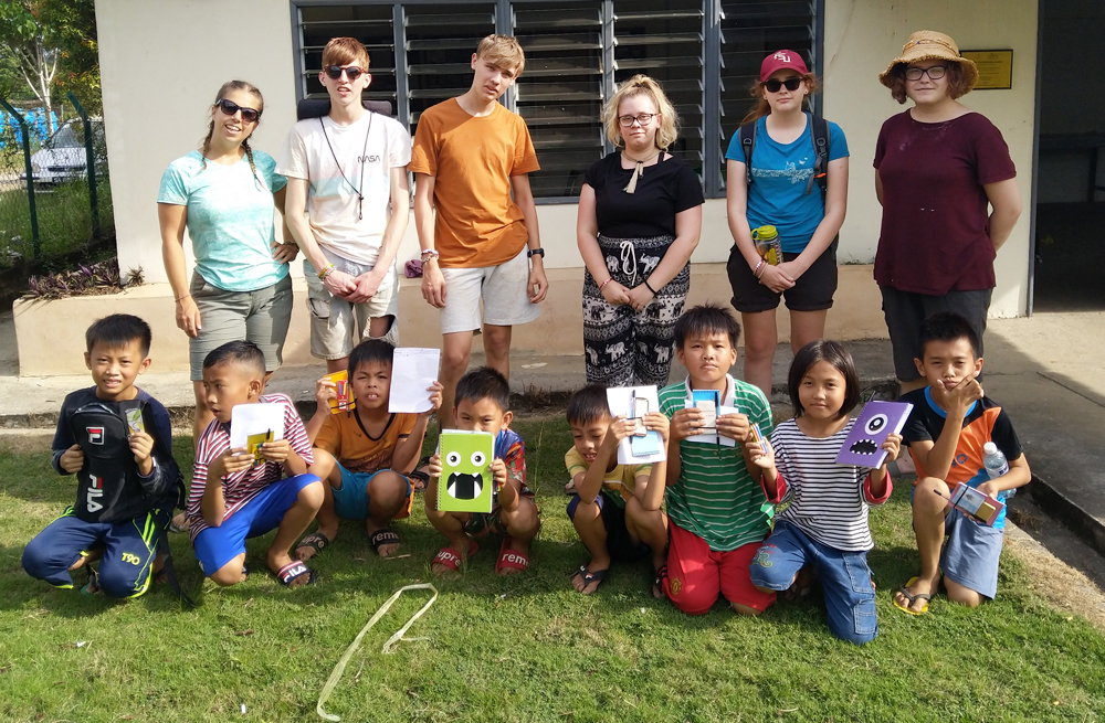 COWES ENTERPRISE COLLEGE STUDENTS TAKE PART IN BORNEO EXPEDITION