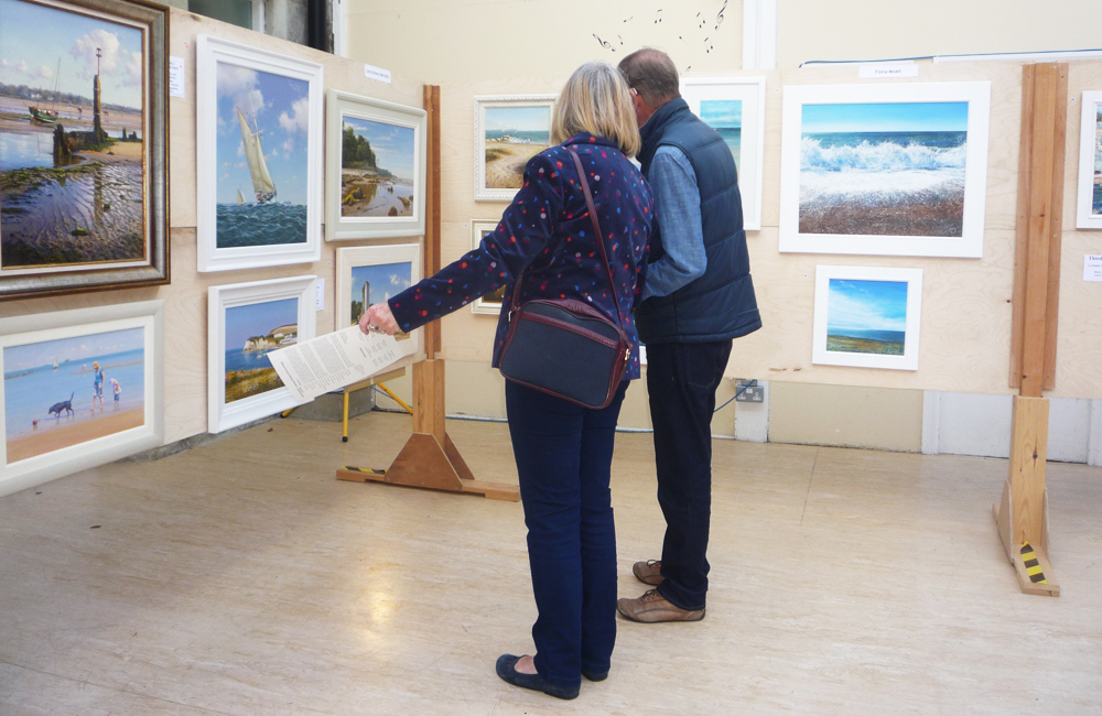 LANDSCAPE PAINTINGS EXHIBITION AT BONCHURCH’S EAST DENE