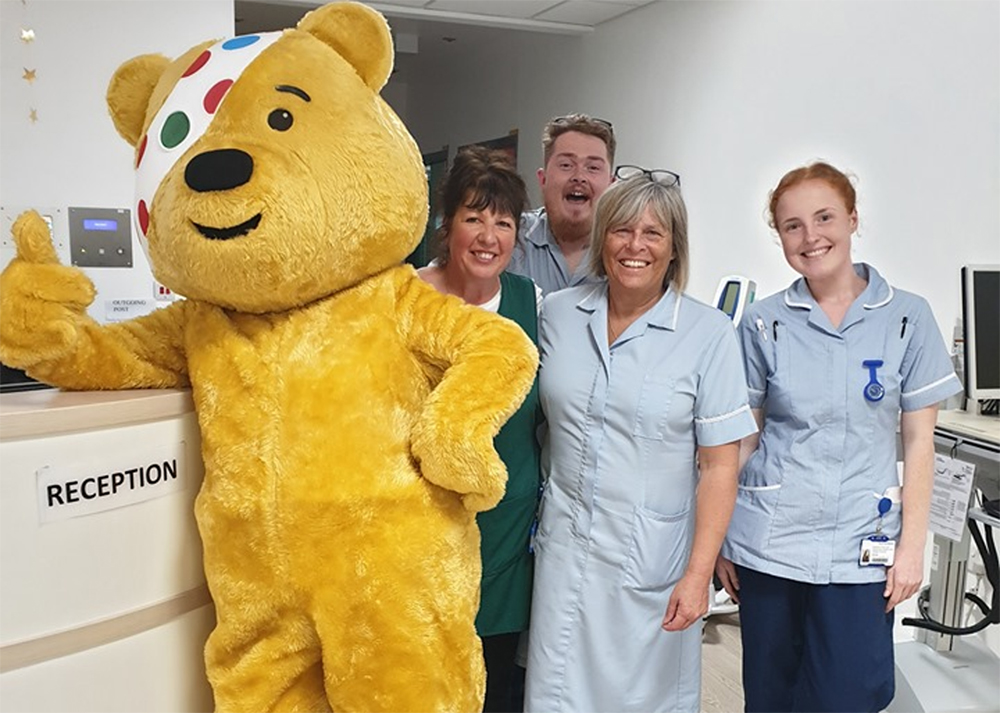 SPECIAL GUESTS AT CHILDREN’S WARD TEA PARTY AS TRUST CELEBRATES ‘PLAY IN HOSPITAL’ WEEK