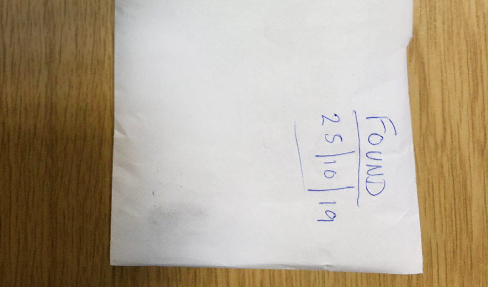 POLICE SEEK RIGHTFUL OWNER AFTER ENVELOPE STUFFED WITH CASH DROPPED IN RYDE