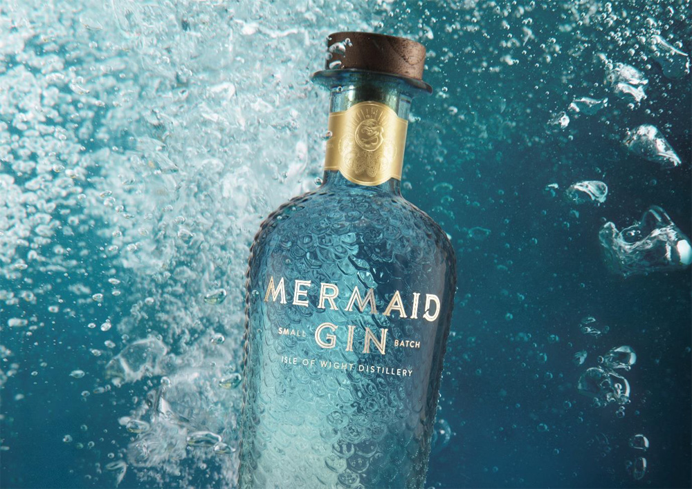 ISLE OF WIGHT DISTILLERY CELEBRATES INTERNATIONAL DESIGN AWARD FOR MERMAID GIN
