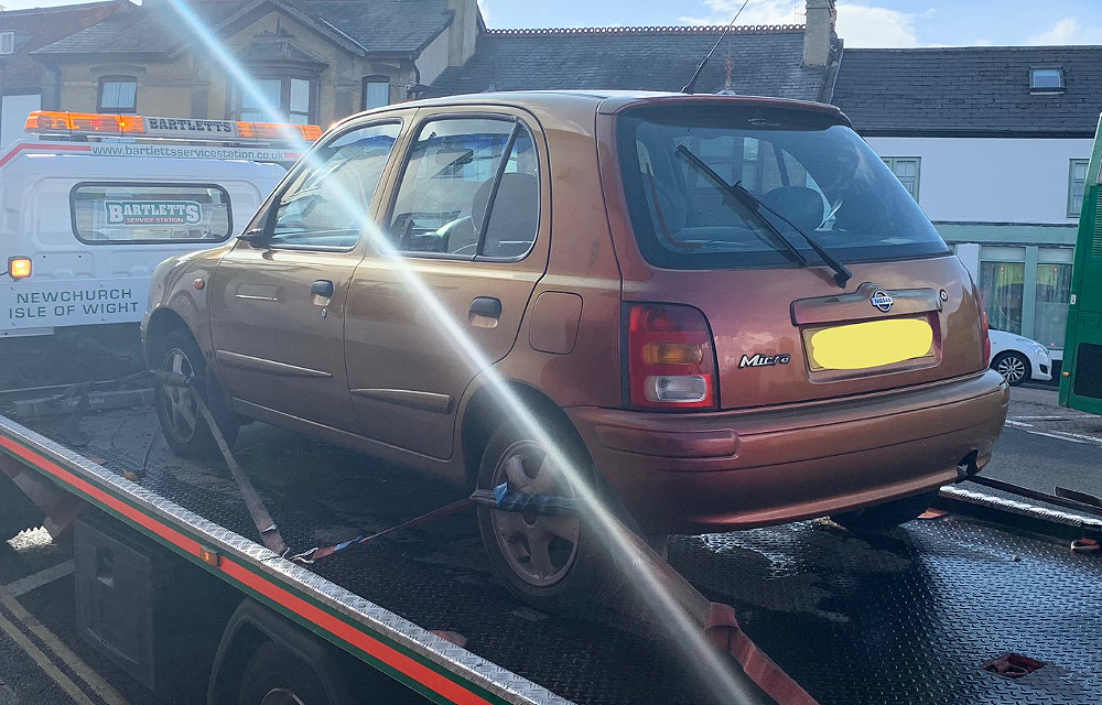 DRIVER CAUGHT FOR A SECOND TIME WITH NO LICENCE OR INSURANCE