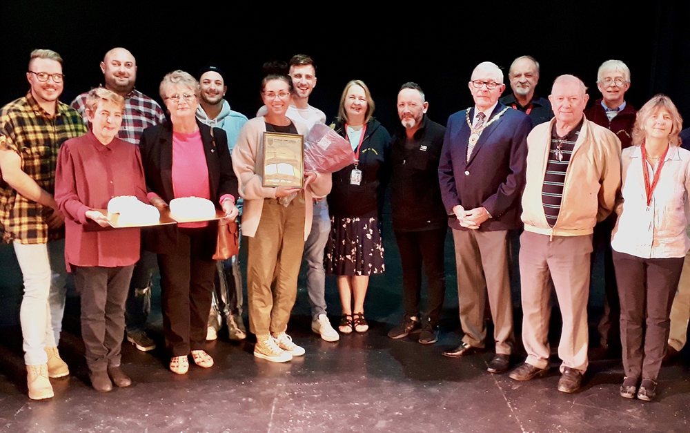SPOTLIGHT’S BIRTHDAY BONANZA MARKED BY SHANKLIN TOWN MAYORS