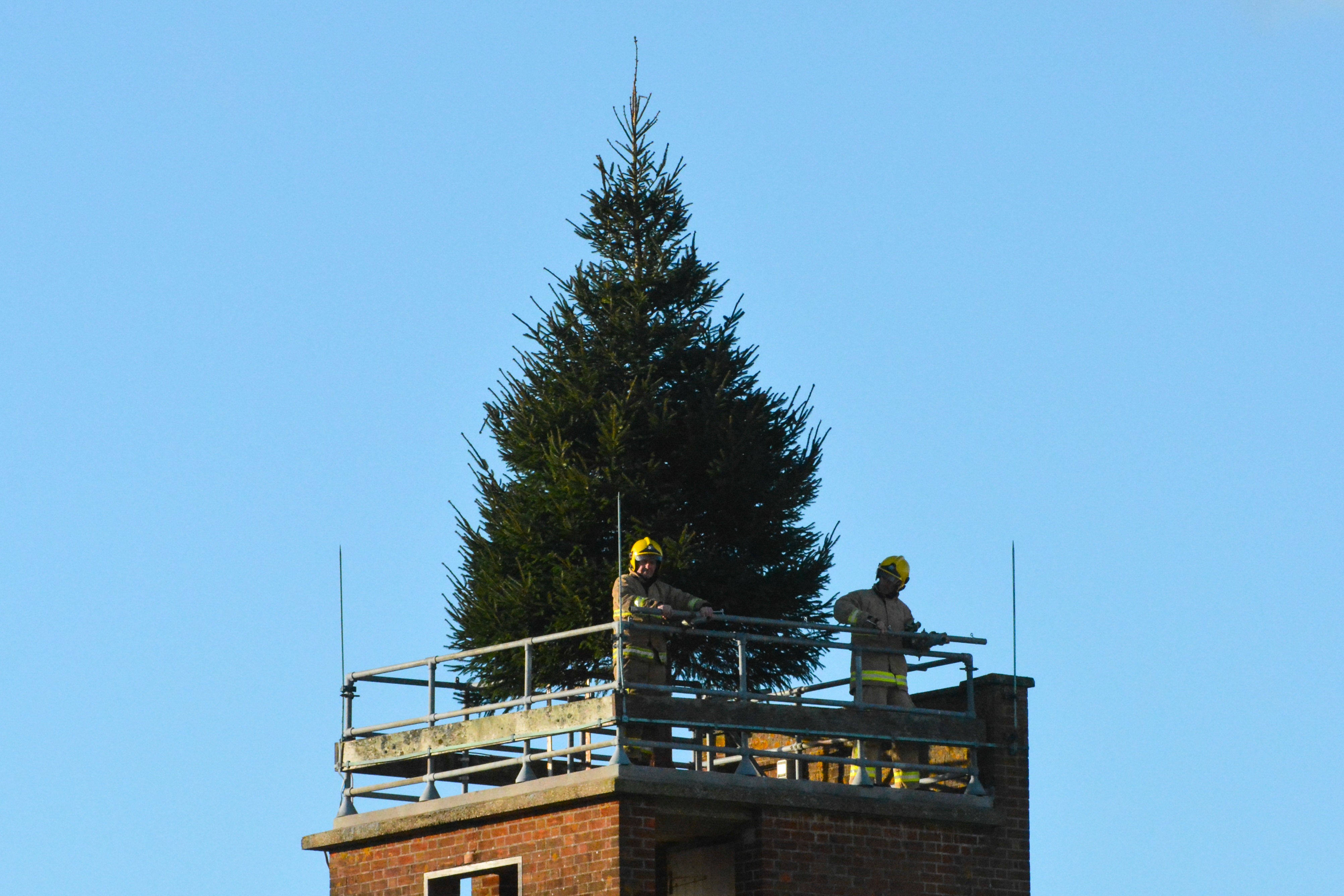 NO CHRISTMAS TREE FOR NEWPORT FIRE STATION THIS YEAR