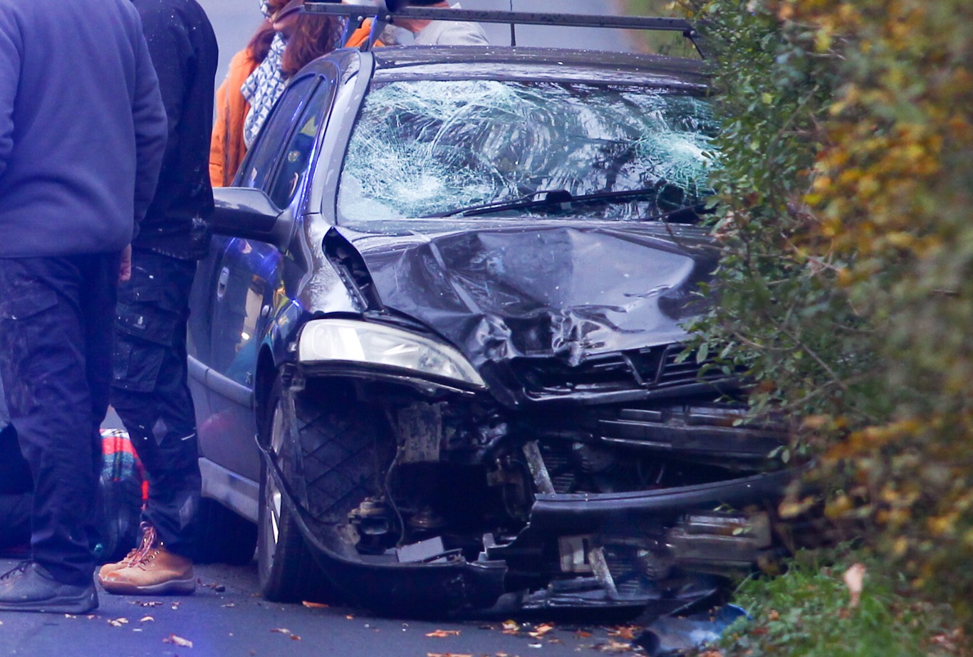 MOTORCYCLIST INJURED IN CAR COLLISION AT HAVENSTREET