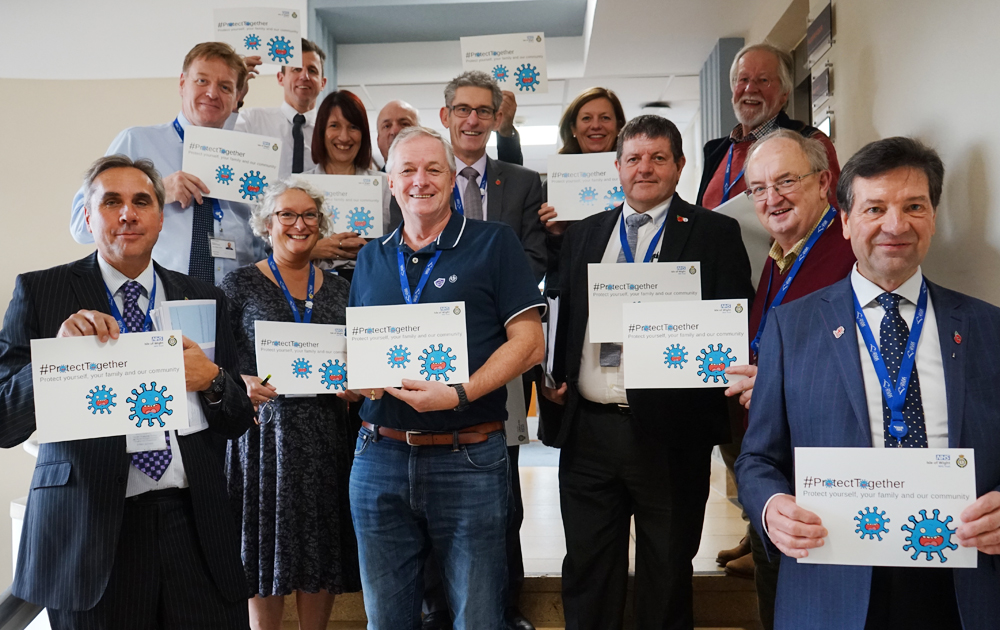 COUNCILLORS JOIN #PROTECTTOGETHER CAMPAIGN AGAINST THE FLU