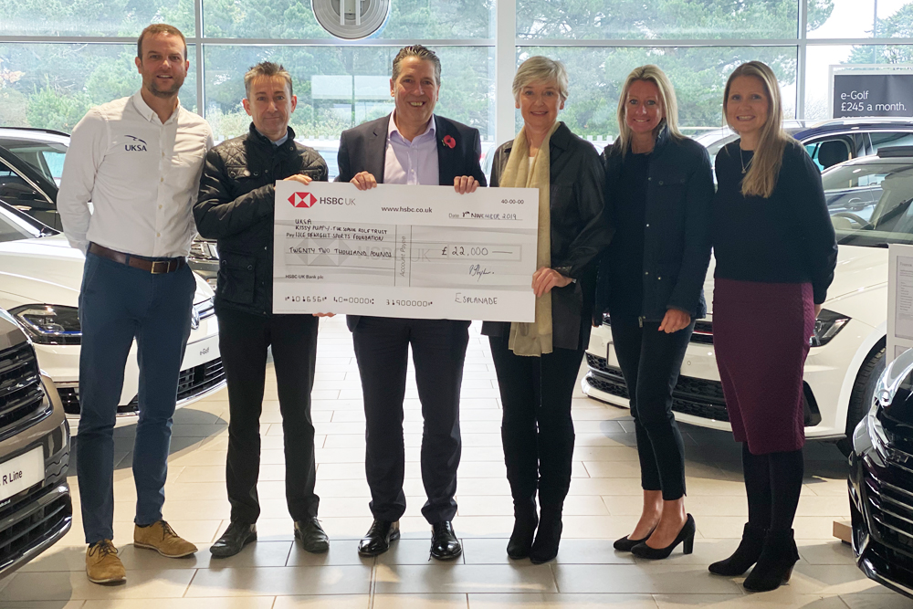 ESPLANADE HANDS OVER £22,000 TO 3 ISLAND CHARITIES