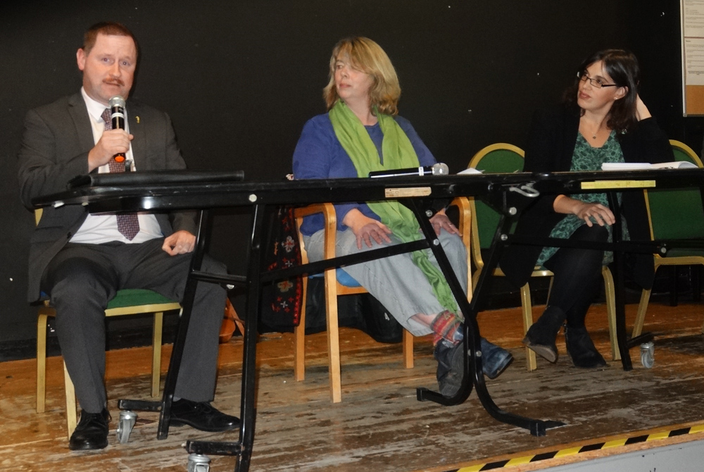 CANDIDATE NO SHOW AT EUROPE HUSTINGS EVENT