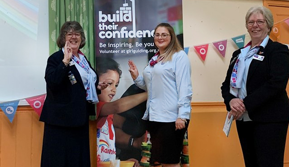 GUIDE LEADER HARRIET GAINS QUEEN’S AWARD