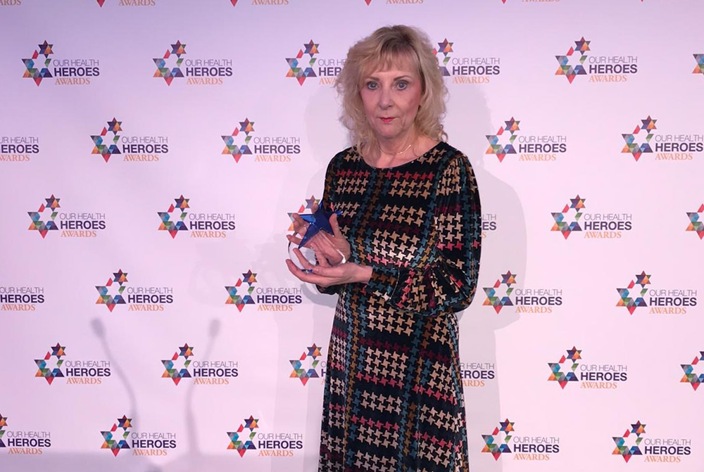 MOUNTBATTEN NURSE WINS GOLD AT NATIONAL AWARDS